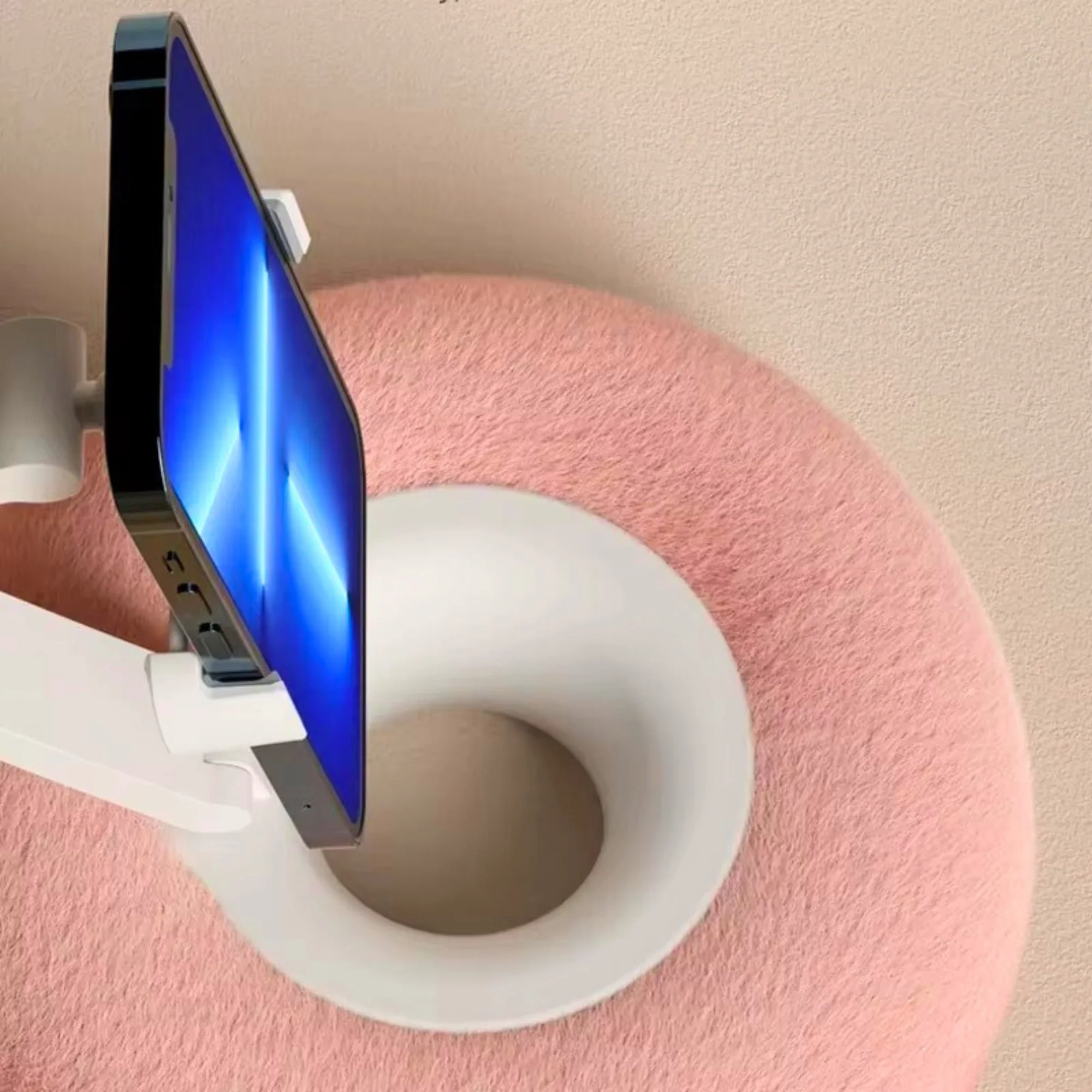 Adjustable Mobile Phone Holder Pillow - Image 5