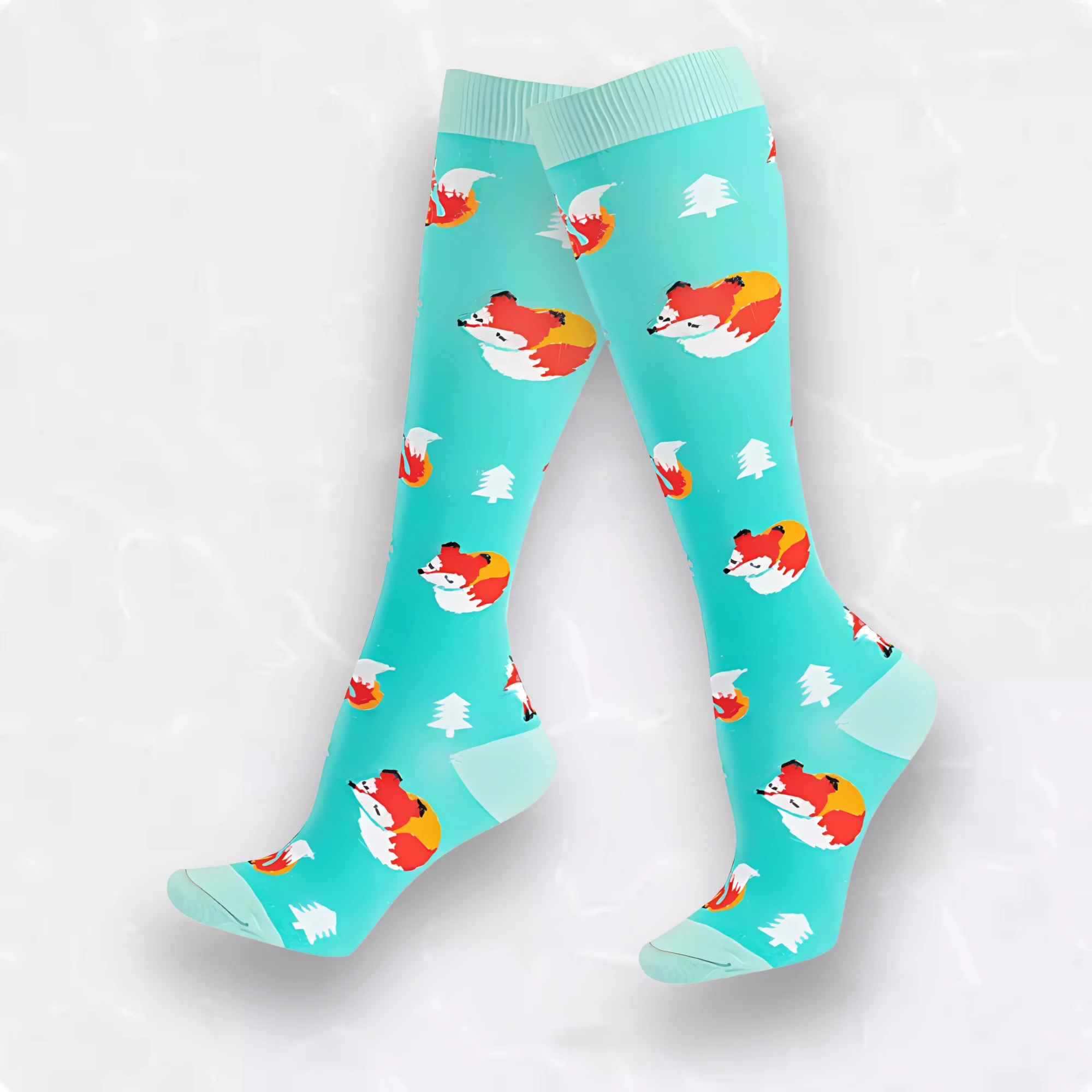 Animal Patterned LegEase Compression Socks - Image 3