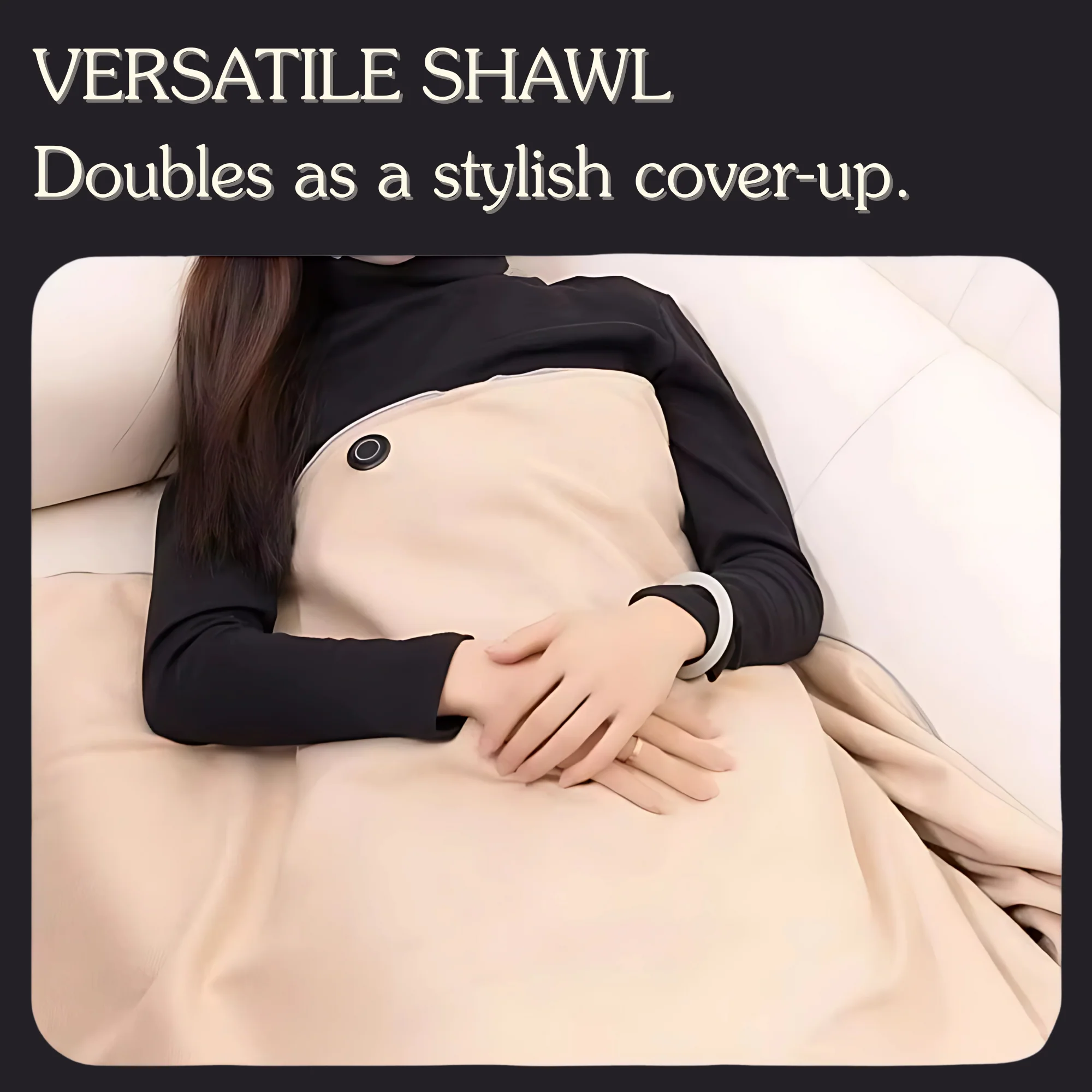 Cordless USB Heated Shawl - Image 6