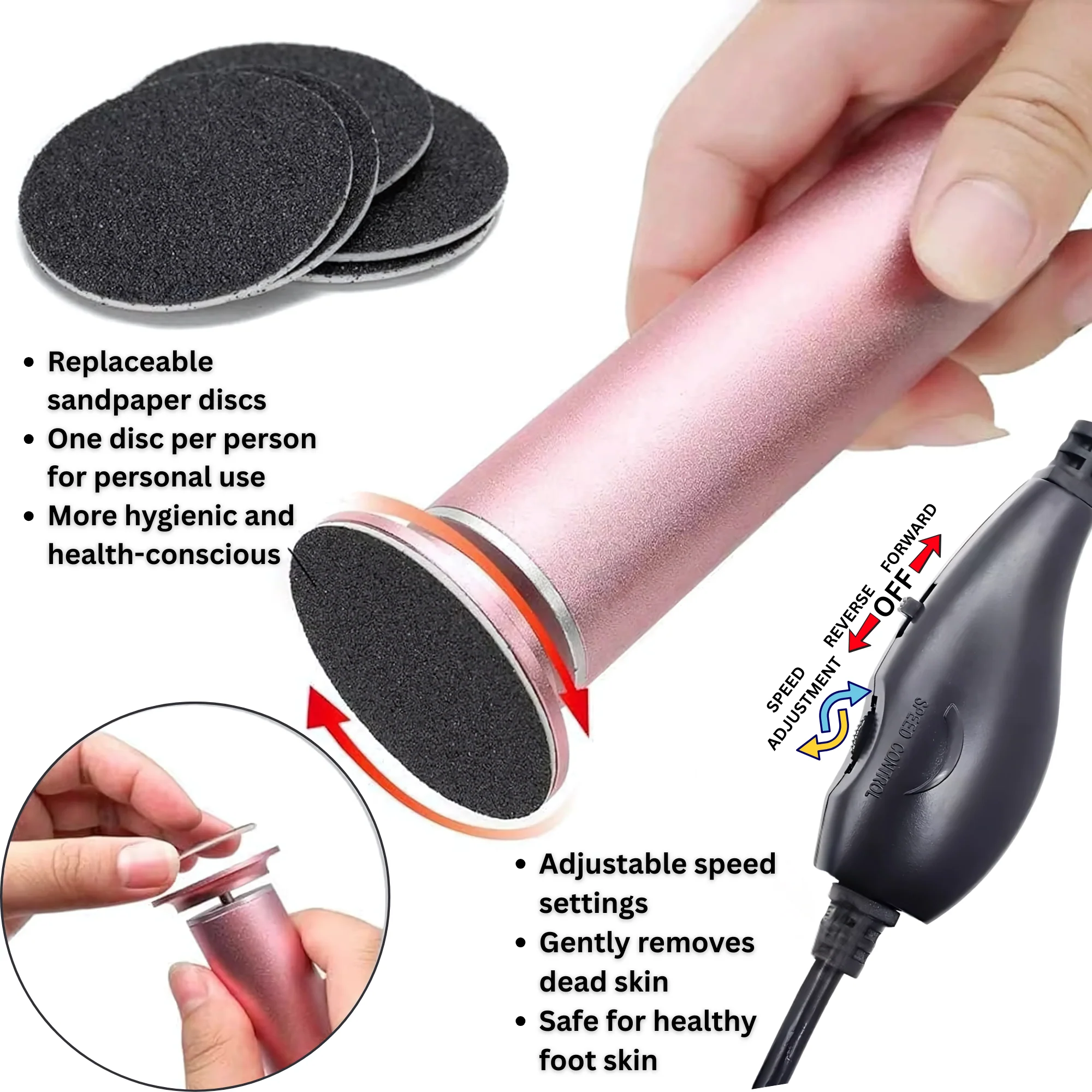 Electric Foot Callus Remover - Image 3
