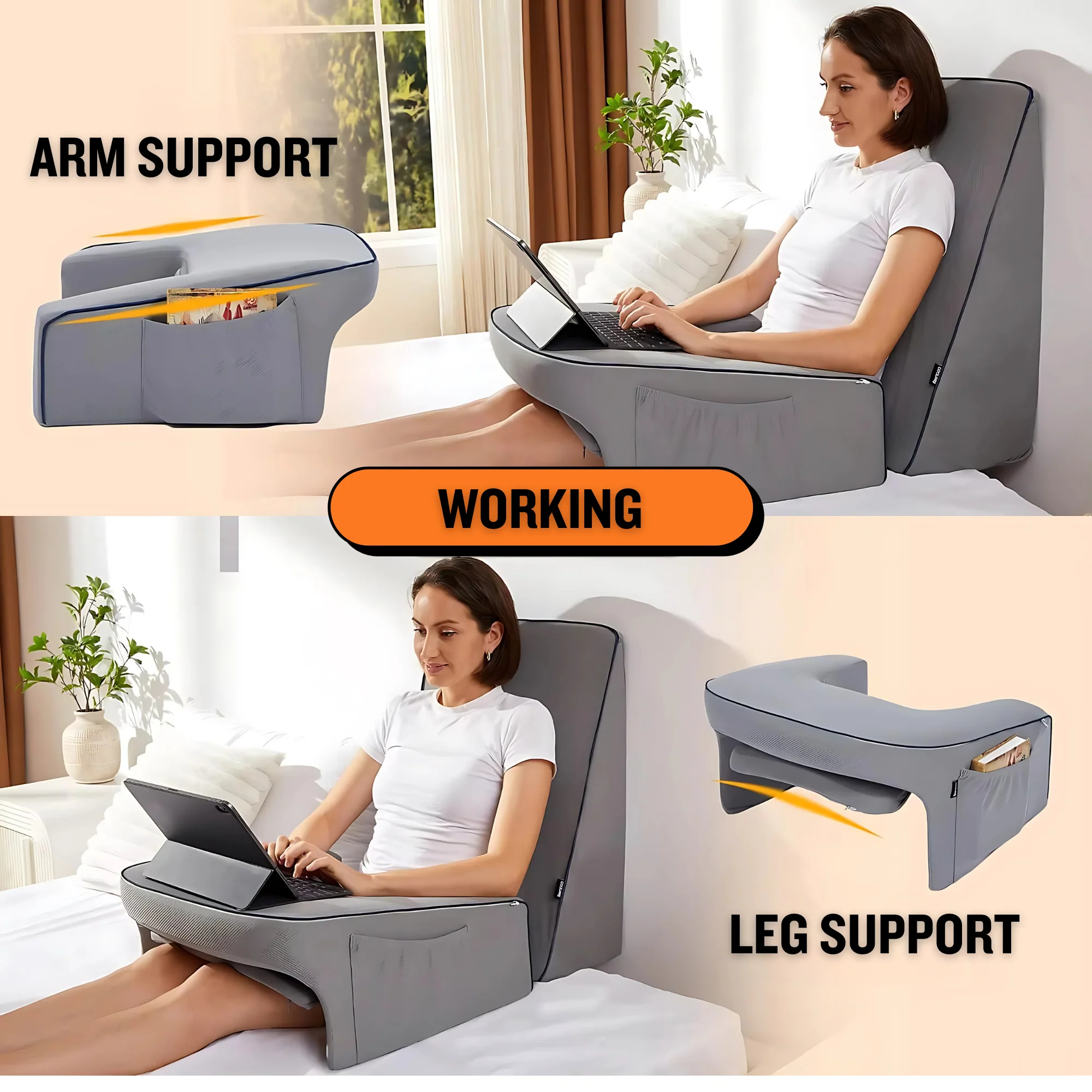 Ergonomic Lap Pillow - Image 4