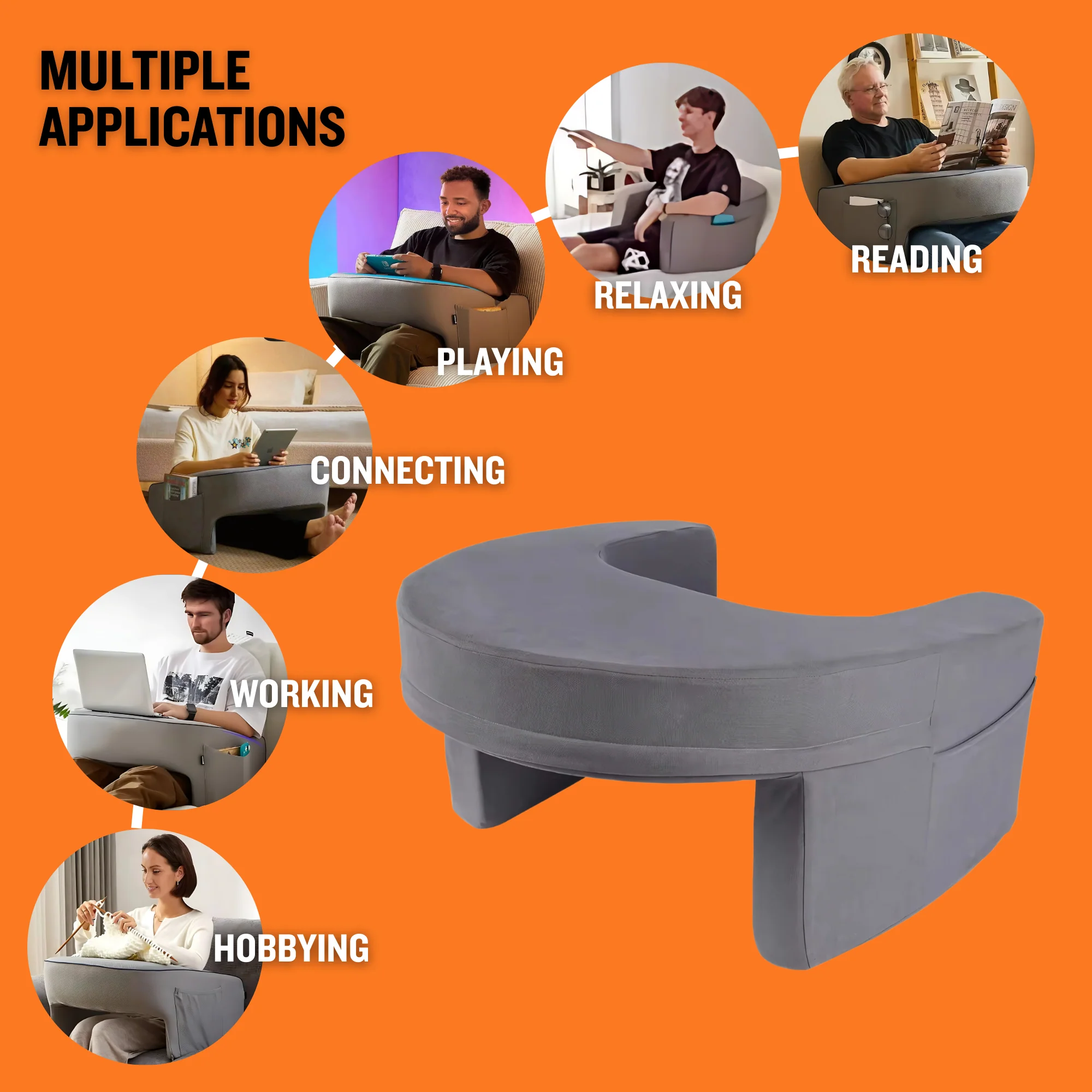 Ergonomic Lap Pillow - Image 5