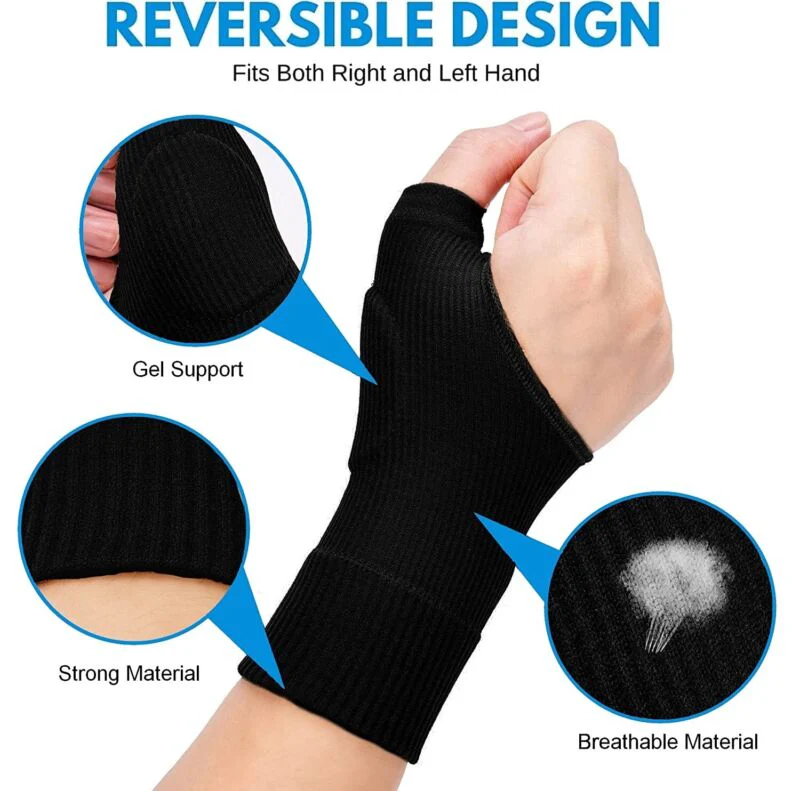 Gel Thumb Support Gloves - Image 3