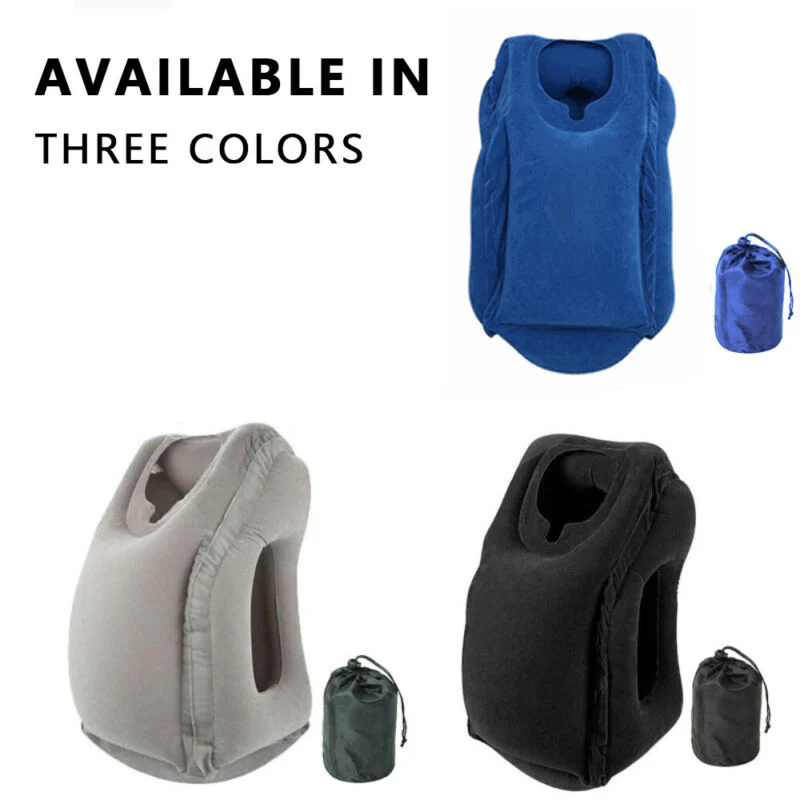 Inflatable Air Cushion Travel Pillow - Image 8