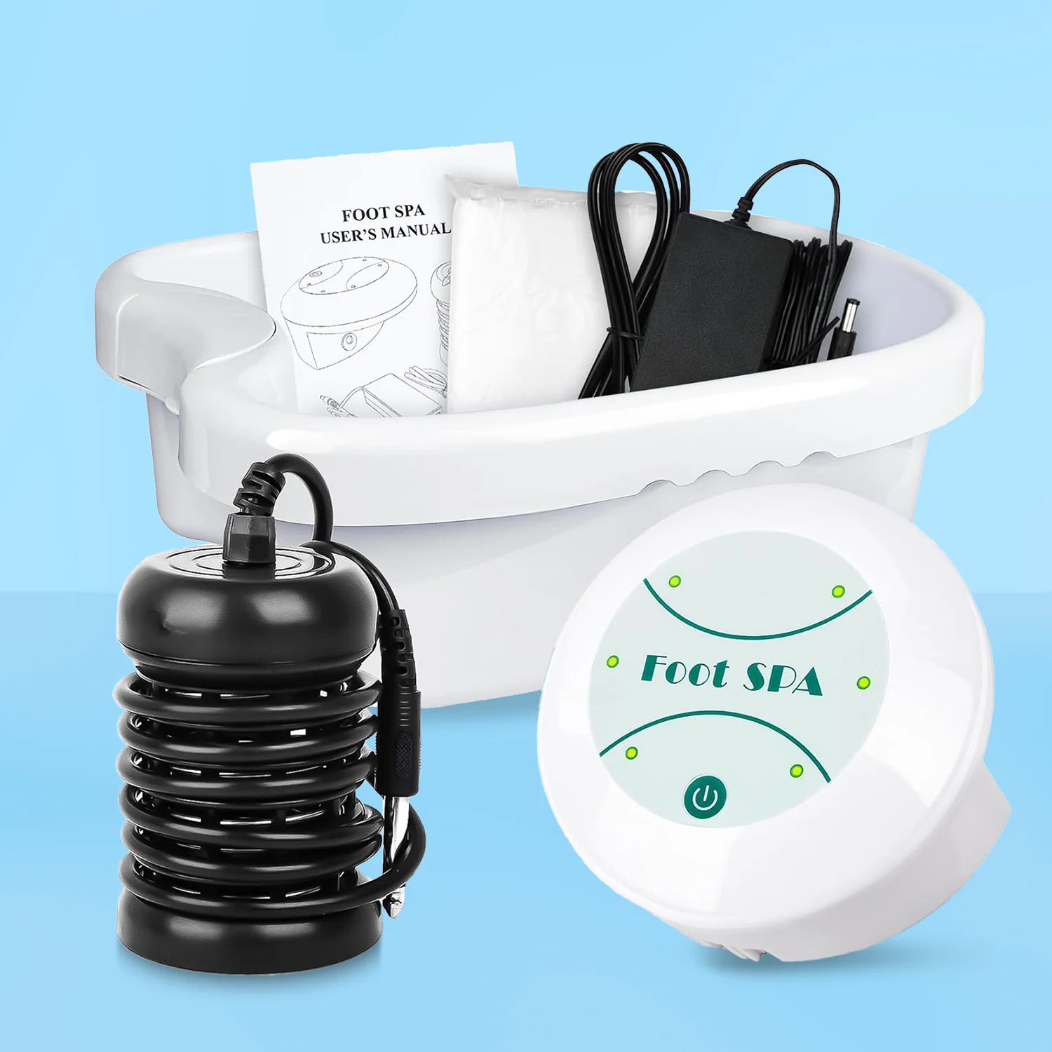 Ionic Foot Bath Spa Tub - Image 8