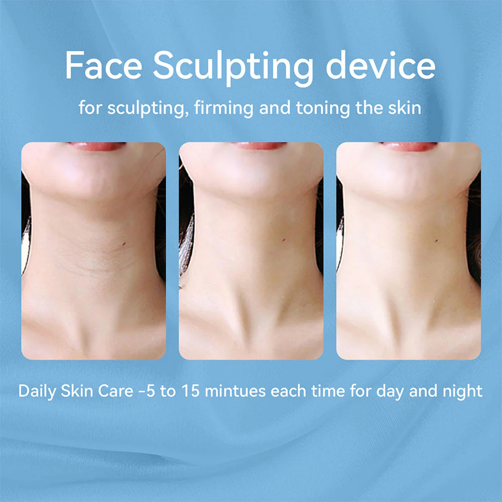 LED Light Therapy Face and Neck Massager - Image 4