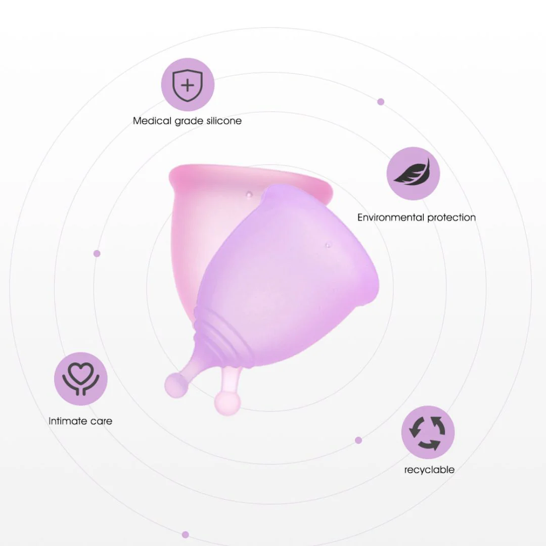 Medical Silicone Menstrual Cup - Image 6