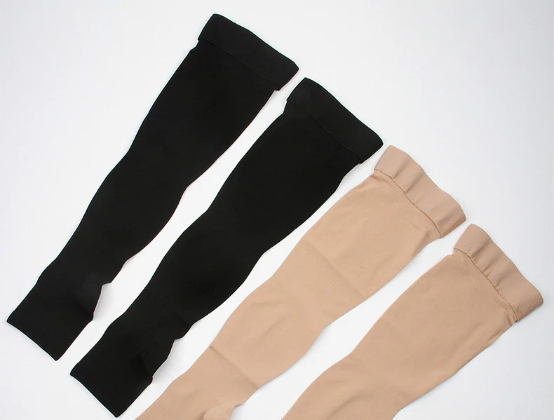 Micro Thigh High Compression Stockings - Image 4