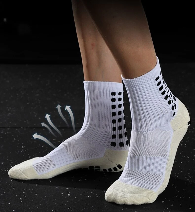 Mid Calf Length Grip Socks - Image 13