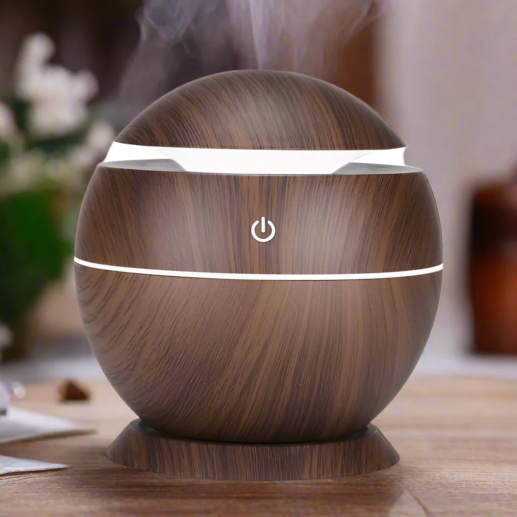 Mini Wood Grain Aromatherapy Diffuser - Image 16