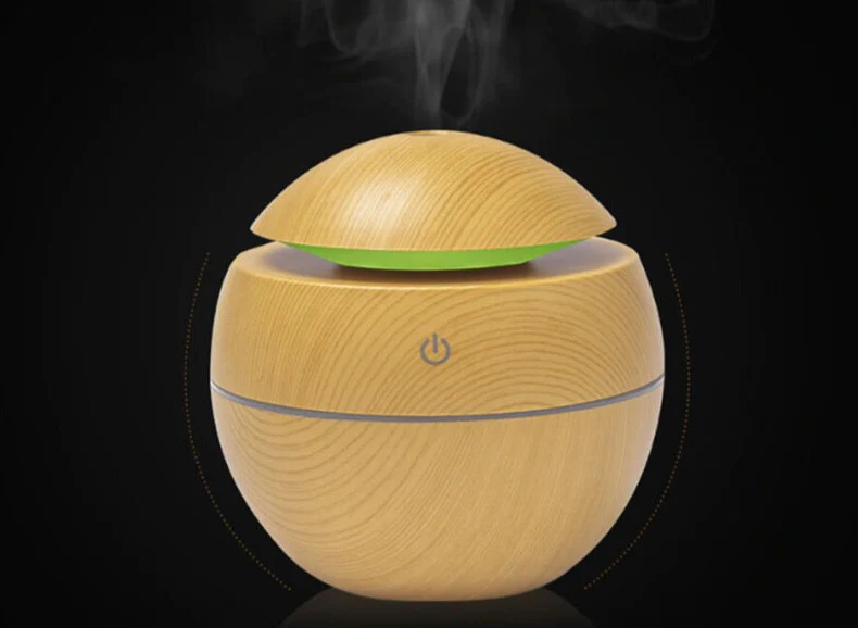 Mini Wood Grain Aromatherapy Diffuser - Image 7
