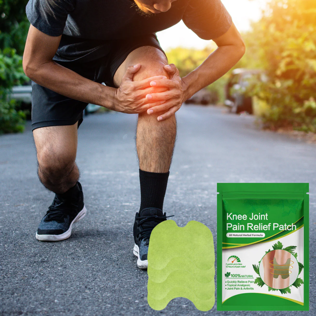 Natural Herbal Knee Patch - Image 3