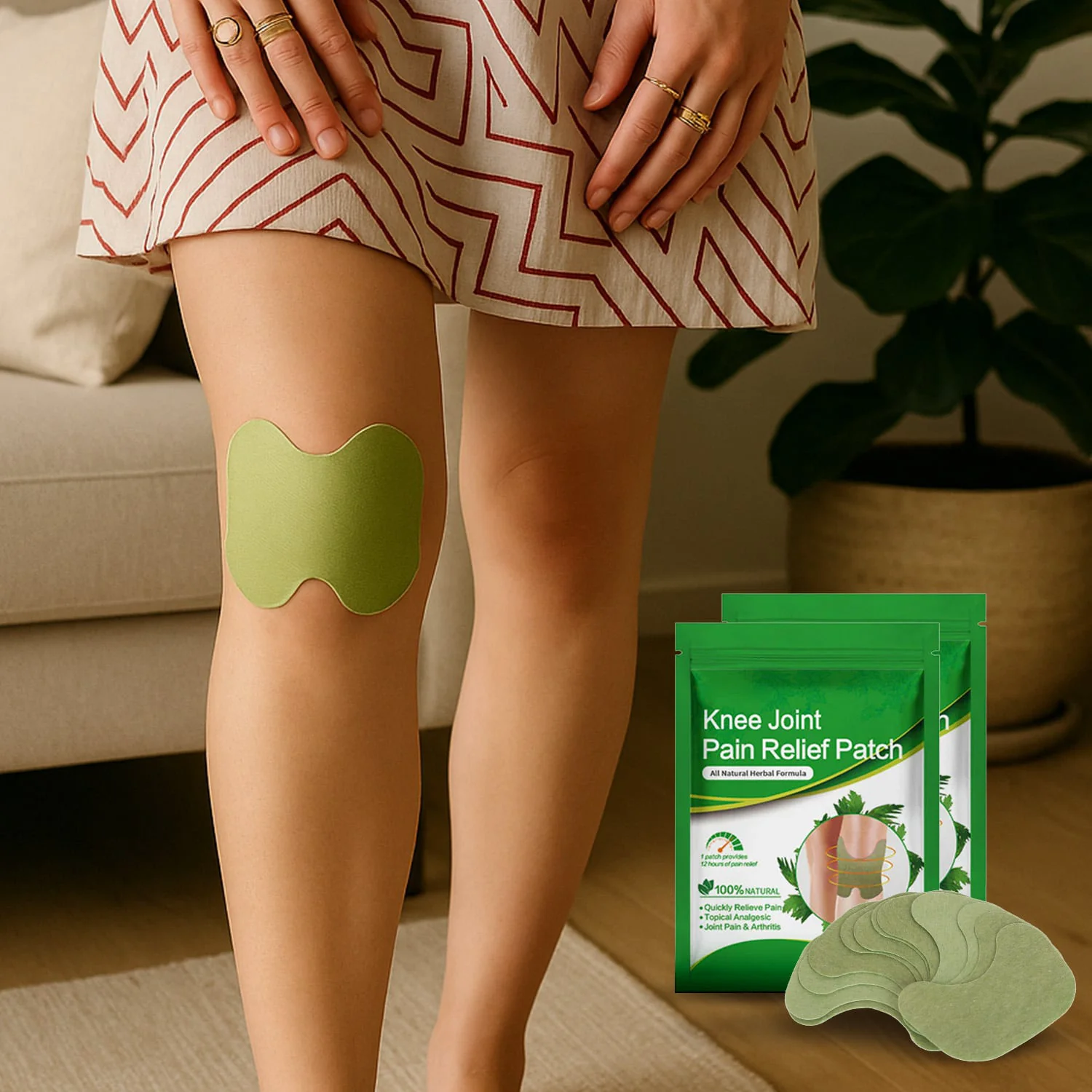 Natural Herbal Knee Patch - Image 6