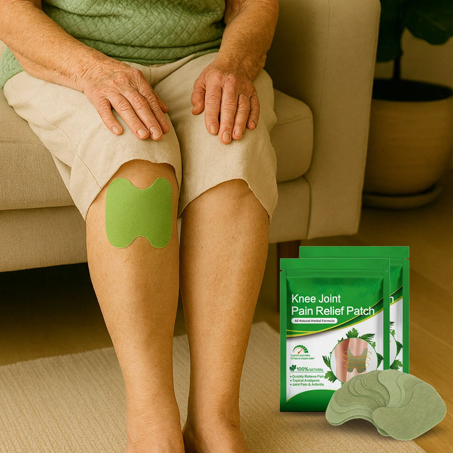 Natural Herbal Knee Patch - Image 7
