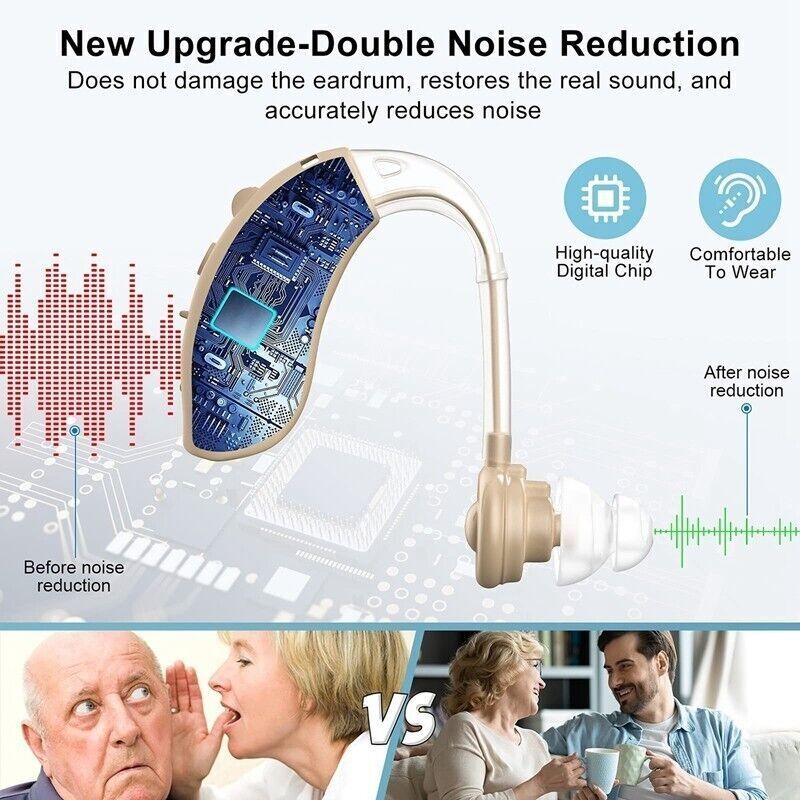 Premium Rechargeable Behind Ear Hearing Aid - Image 7
