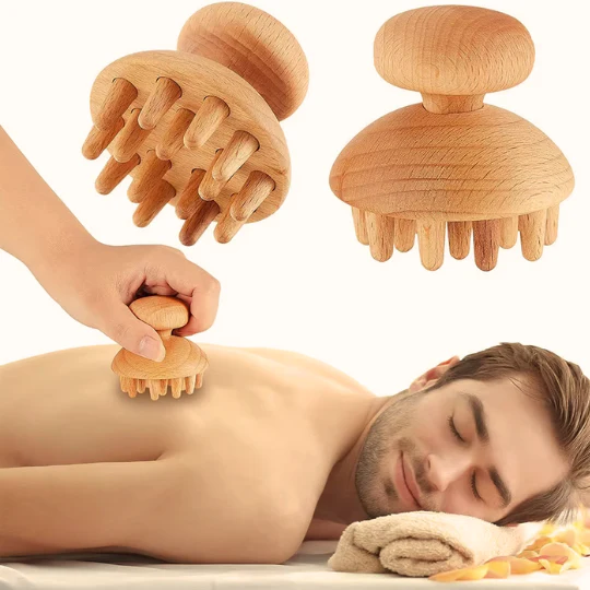 Professional Wood Therapy Massage Tool Set - Image 10