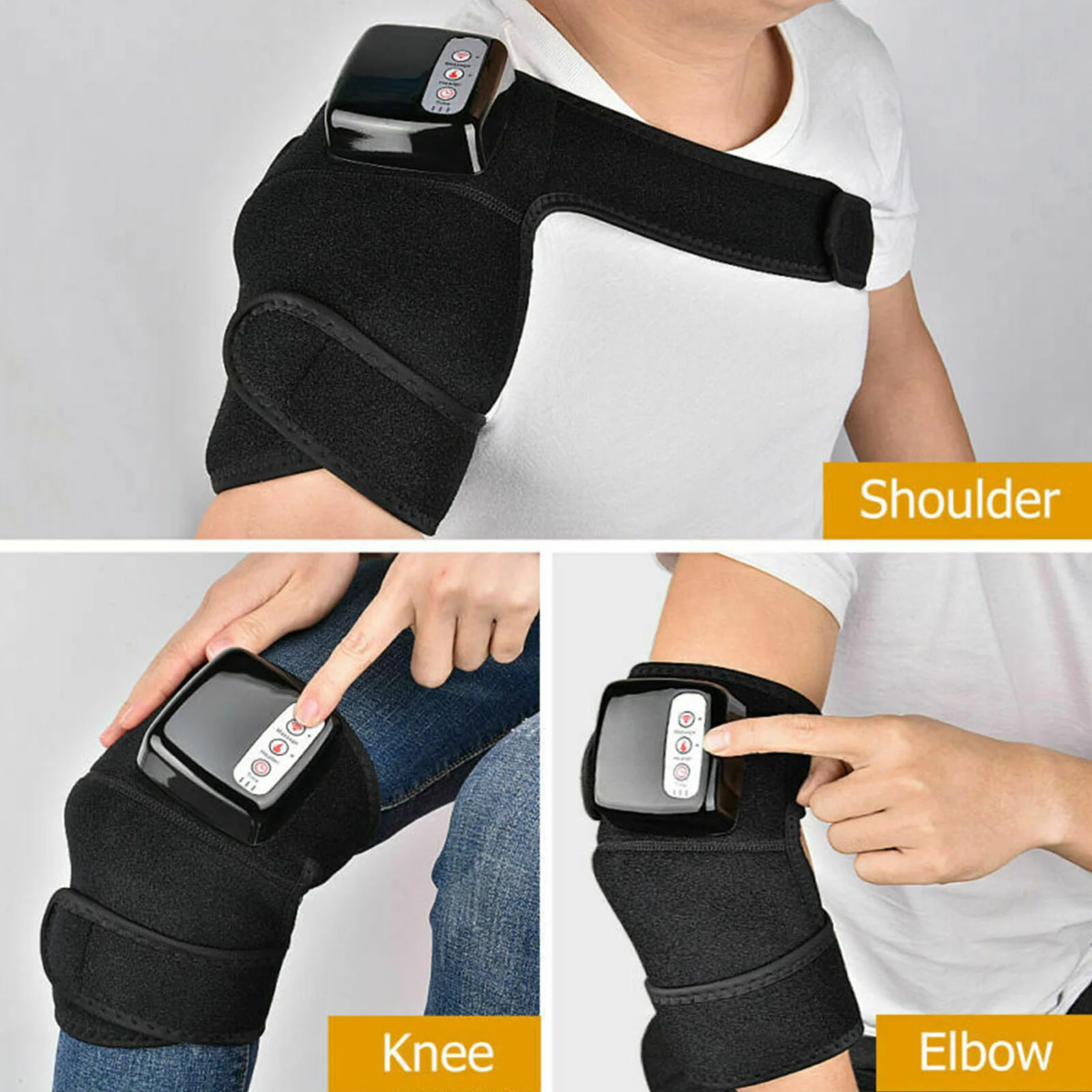 Rechargeable Heated Knee Massager - Image 4