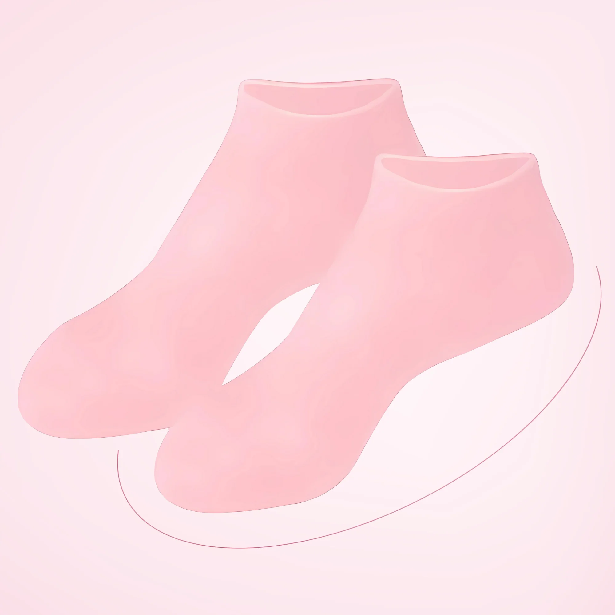 Silicone Moisturising Socks - Image 4