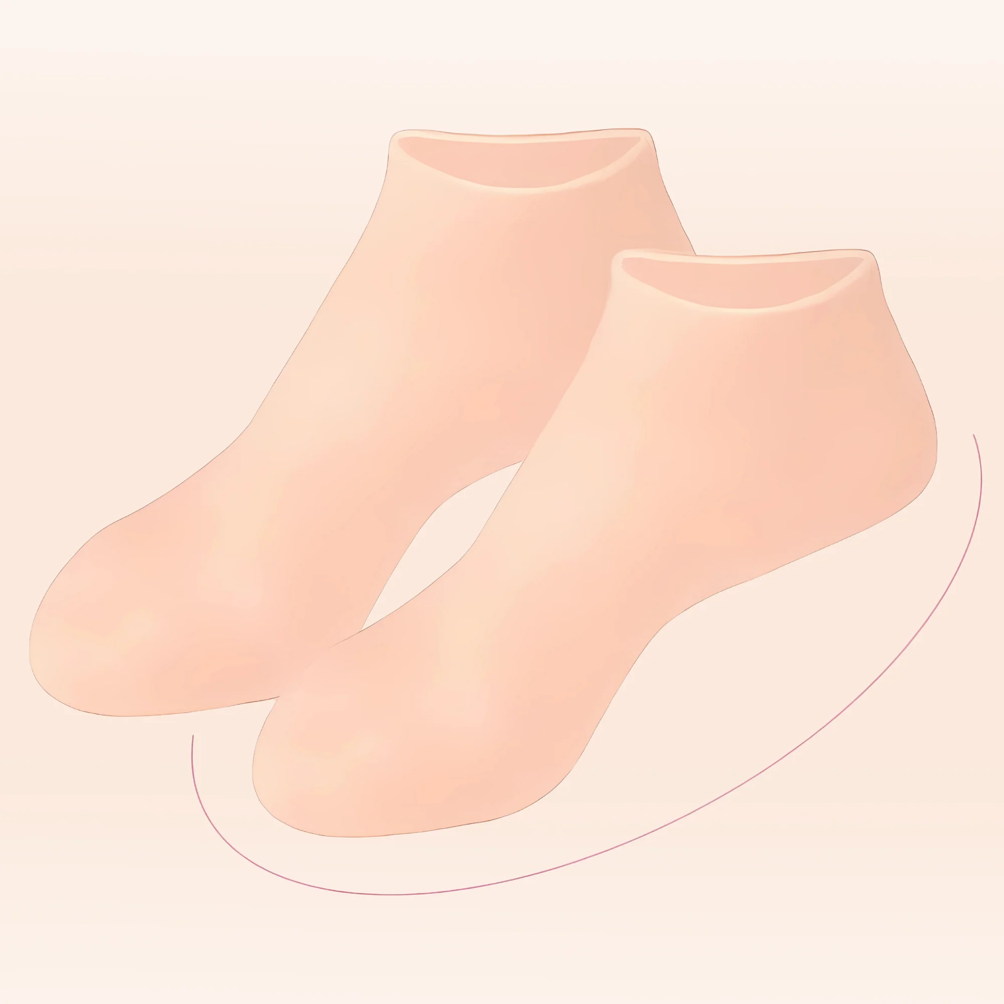 Silicone Moisturising Socks - Image 6