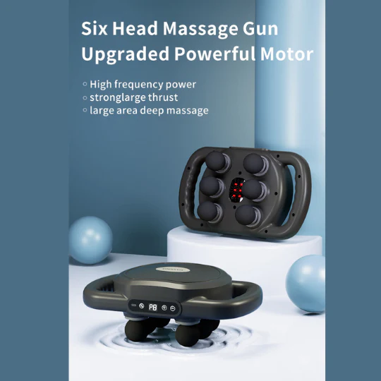 Six-Head Fascia Massage Gun - Image 15