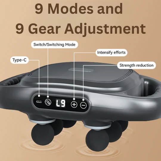 Six-Head Fascia Massage Gun - Image 5