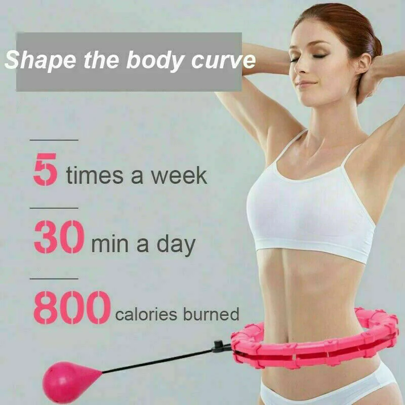 Slim Waist Weighted Hula Hoop - Image 8