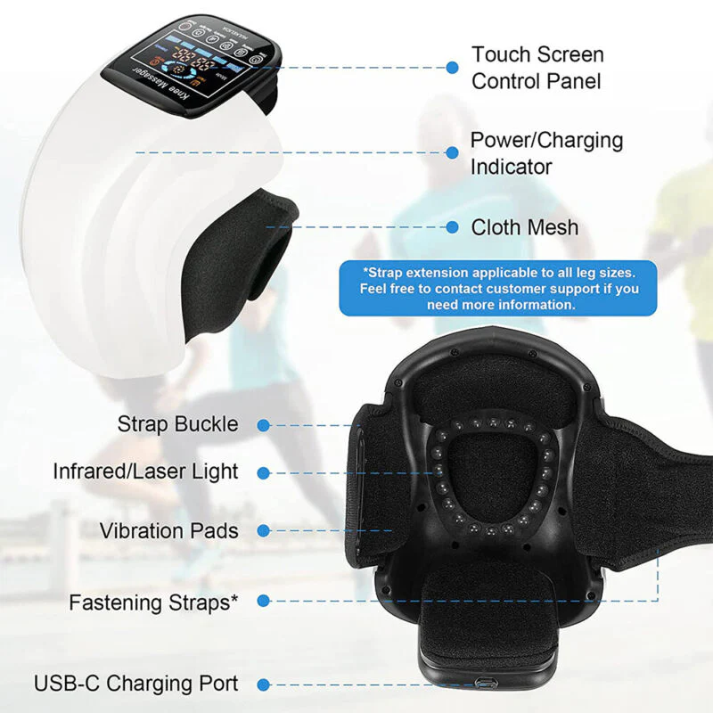 Smart Infrared Knee Cap Massager - Image 8