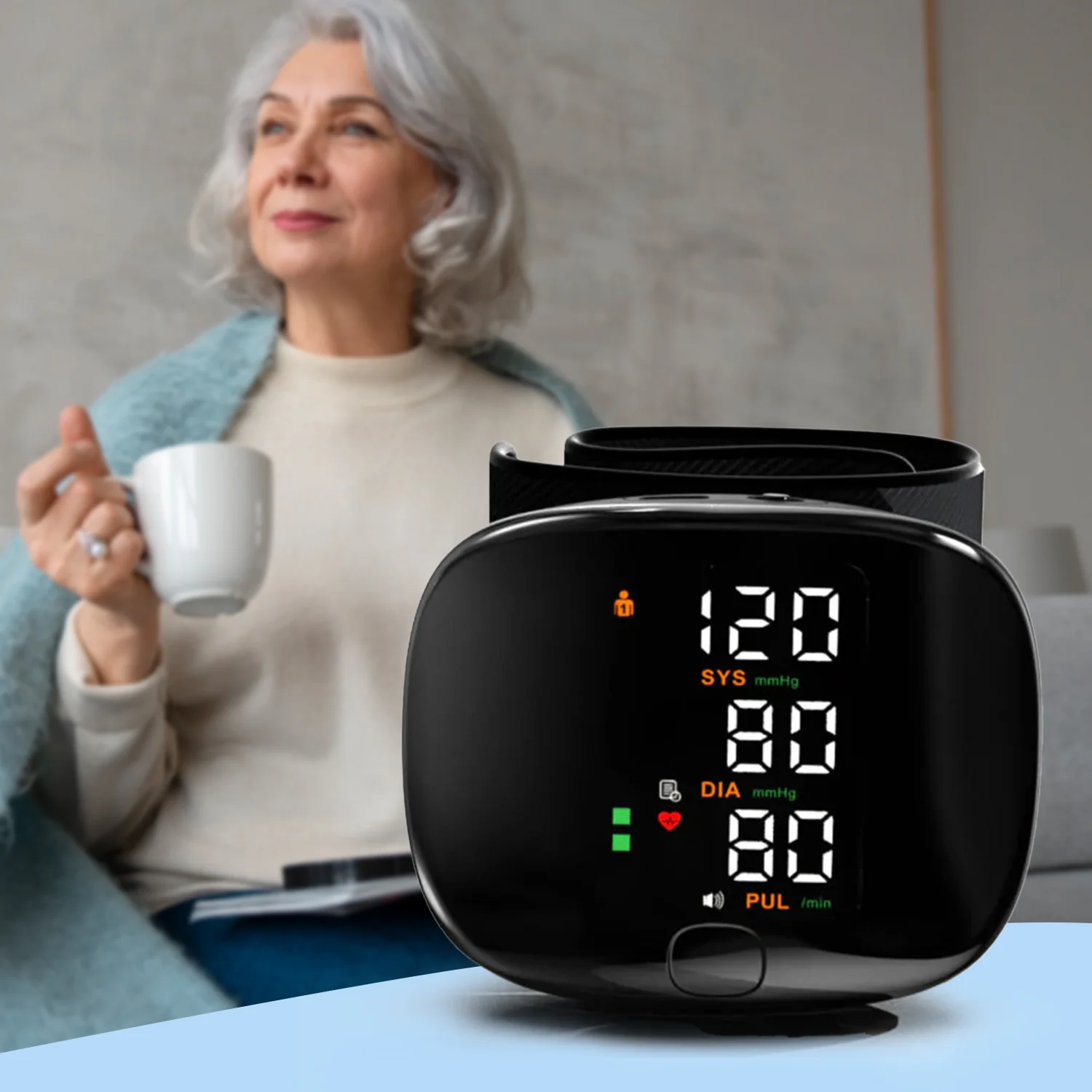 Smart Wrist Blood Pressure Monitor - Image 2