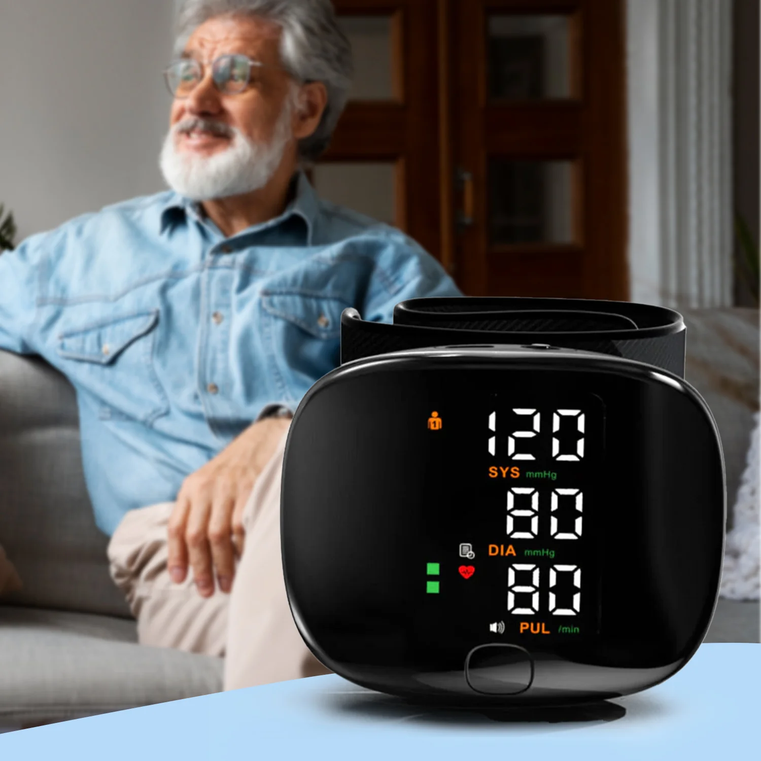 Smart Wrist Blood Pressure Monitor - Image 8