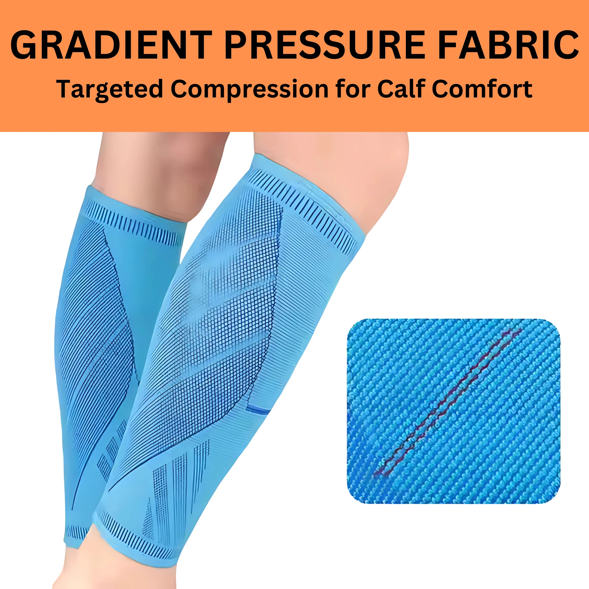 Sports Compression Calf Sleeves - Image 4