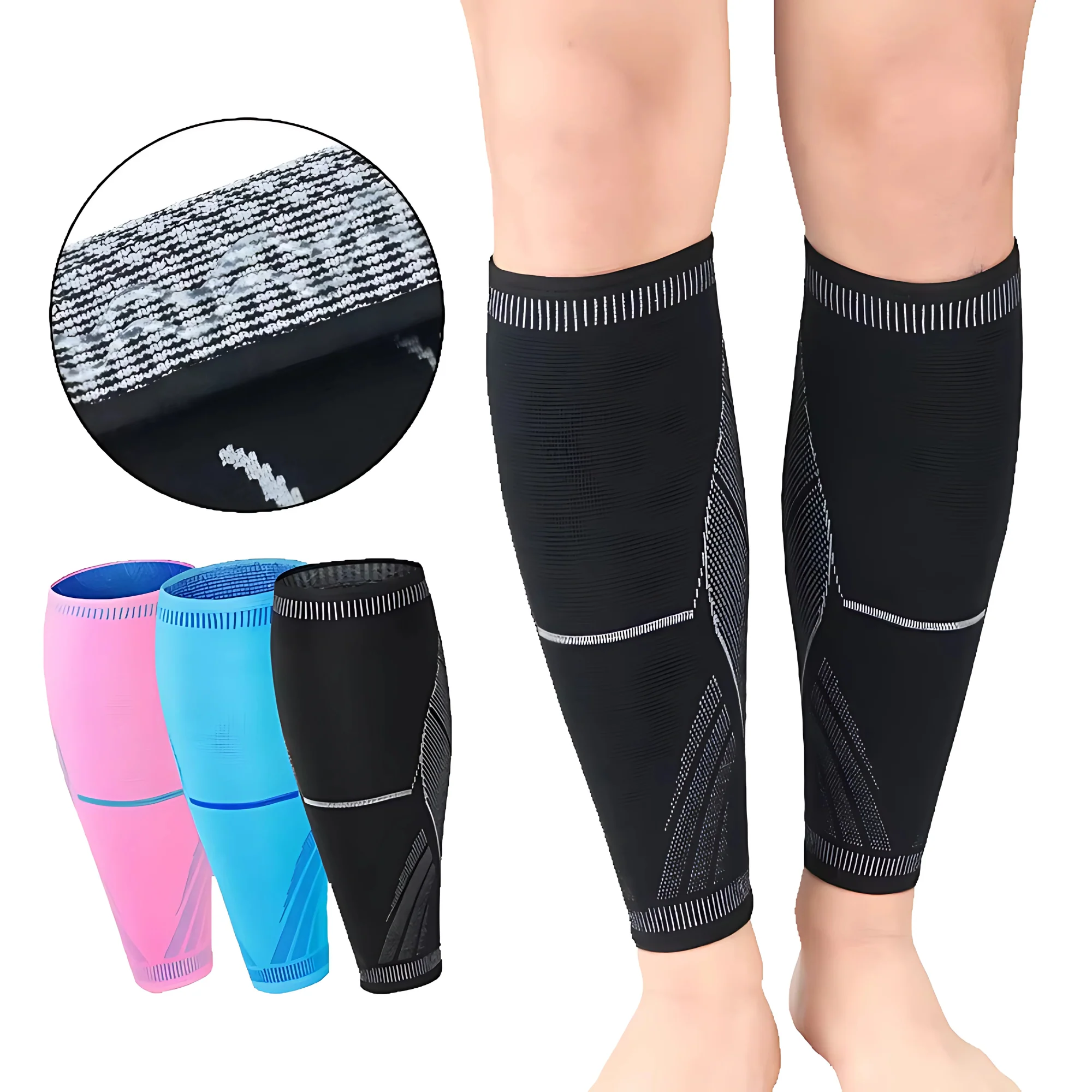 Sports Compression Calf Sleeves - Image 6