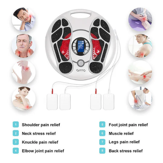 TENS/EMS Feet Circulation Stimulator Electric Massager - Image 10